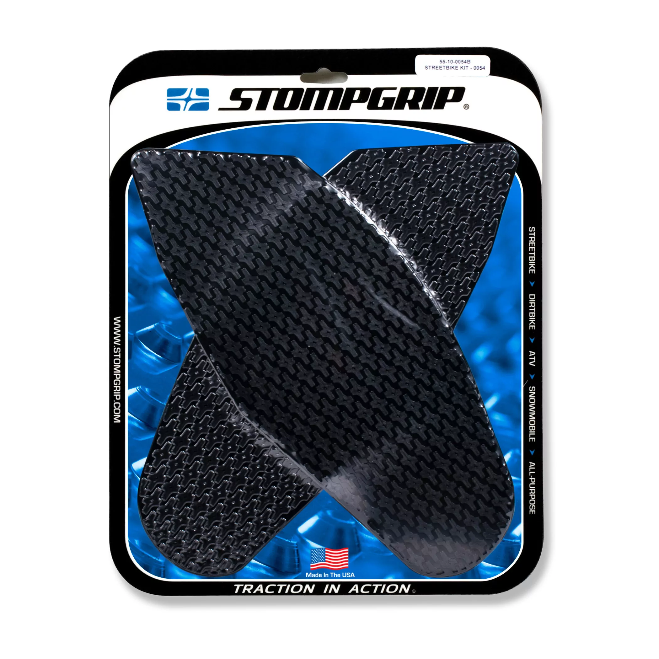 Stompgrip Traction Pad Icon für Suzuki GSX-R 750 08-10 Schwarz