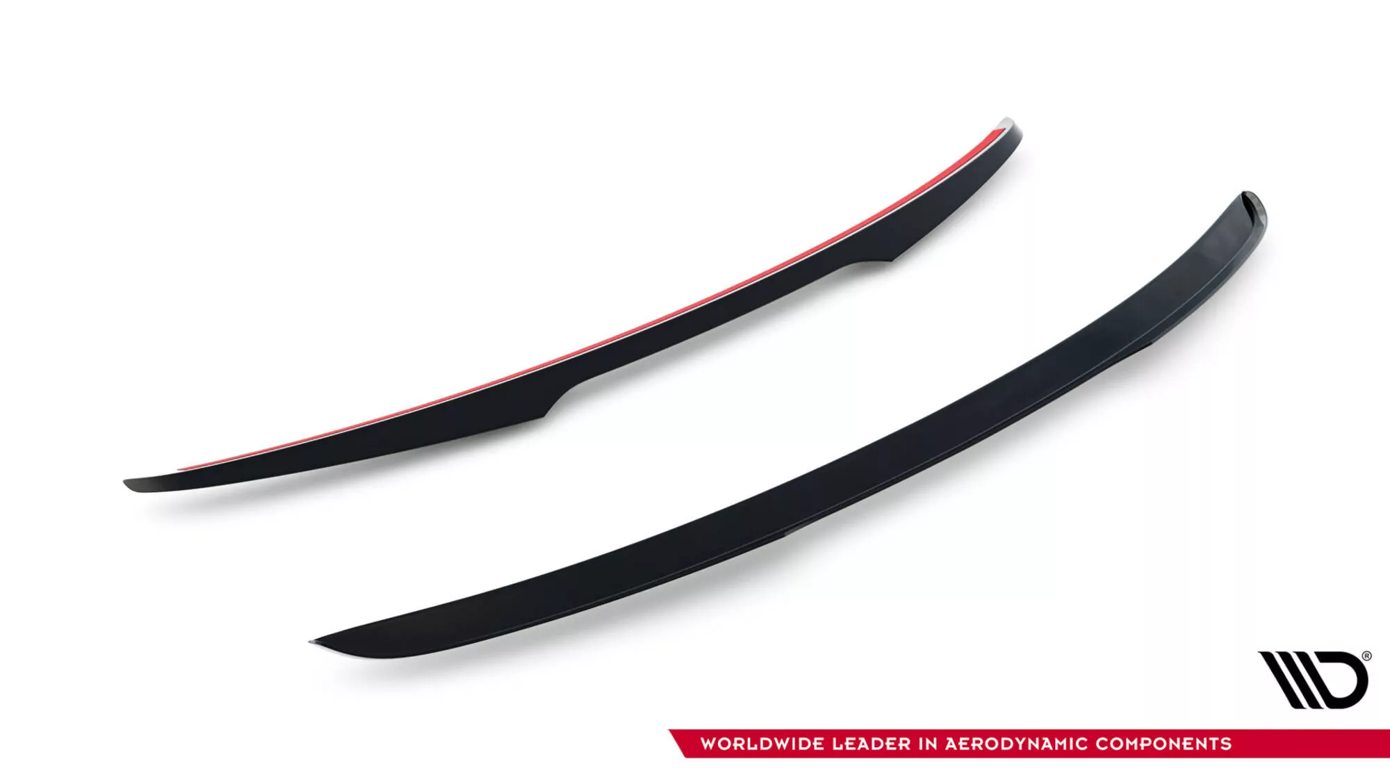 Spoiler CAP Für Volkswagen Atlas R-Line Mk1 Facelift 2 Schwarz Hochglanz