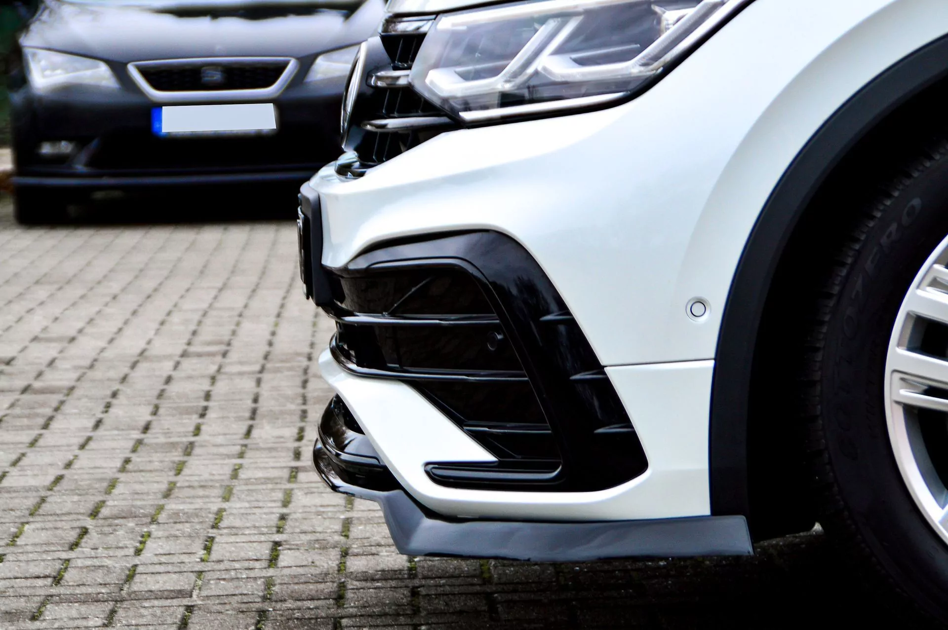 Cuplippe Spoilerschwert aus ABS für VW Tiguan 2 AD1