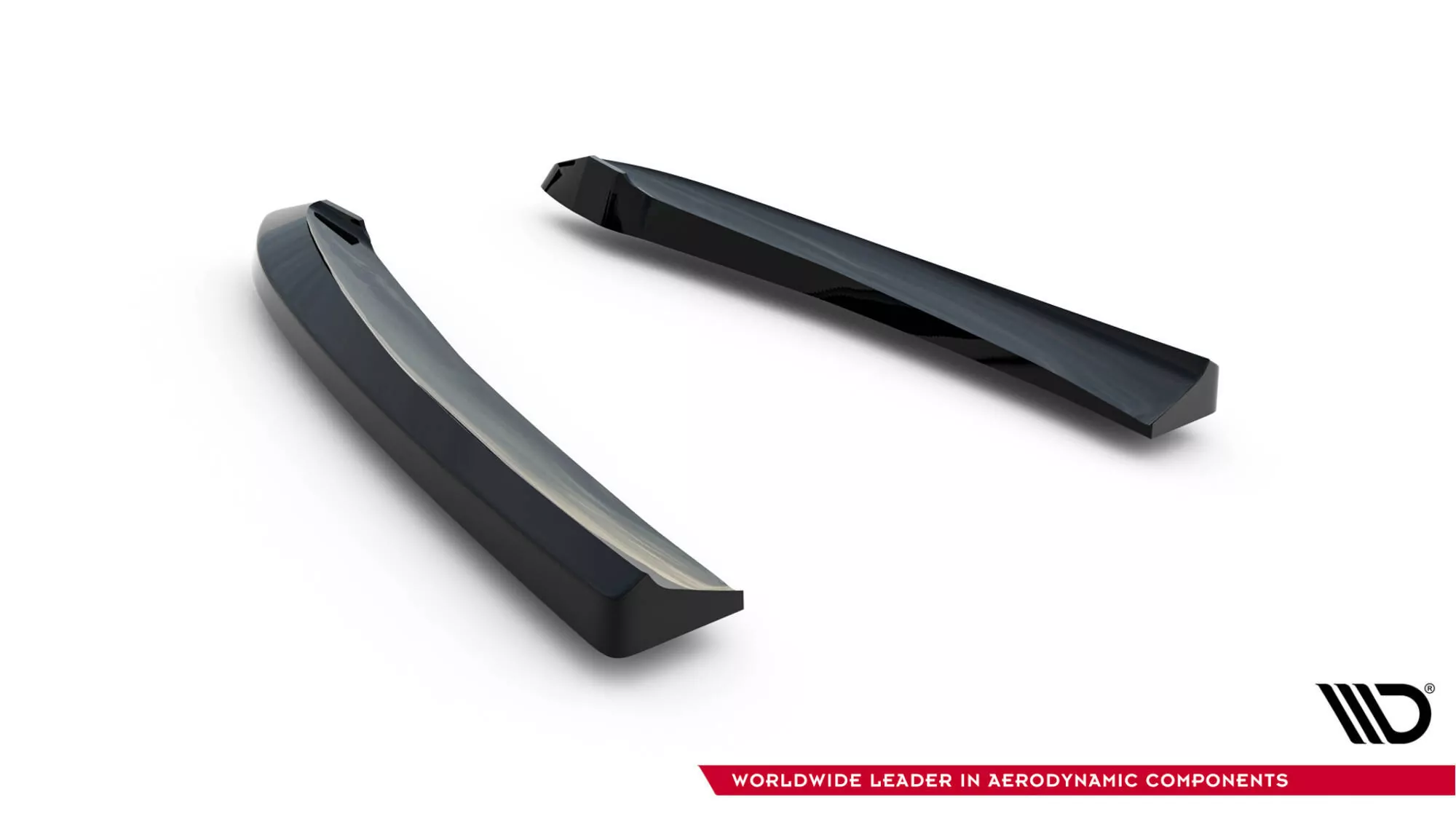 Heck Ansatz Flaps Diffusor Für Mazda 6 Limousine Mk3 Facelift Schwarz Hochglanz
