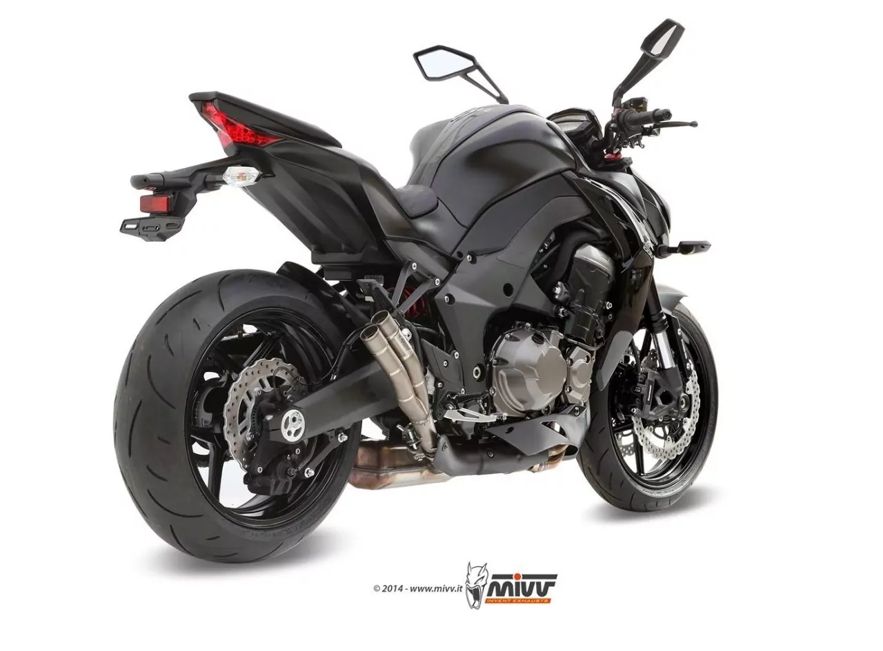 MIVV Double Gun Titan Kawasaki Z 1000 ´14/16 Racing