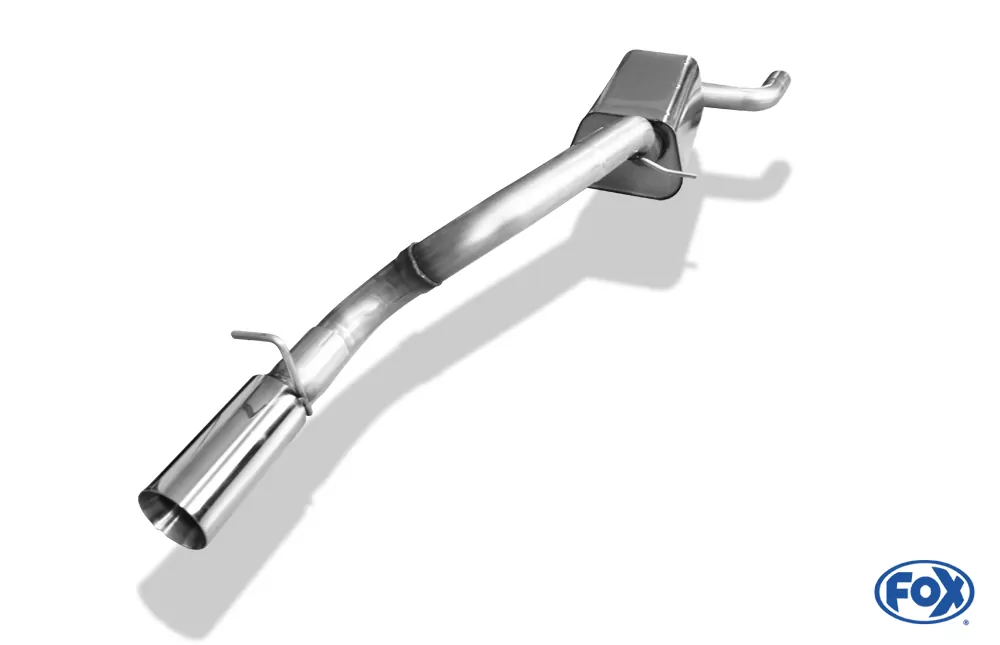 Ford Focus II Fließheck Facelift  Endschalldämpfer Ø63,5mm - 1x90 Typ 24 einseitig