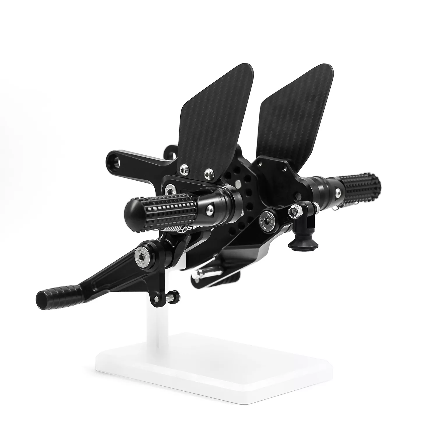 MG Biketec Sportfussrastenanlage / Rastenanlage / Fußrastenanlage mit ABE, gültig in D - A - CH für Kawasaki ZX-6R Ninja ab 2023