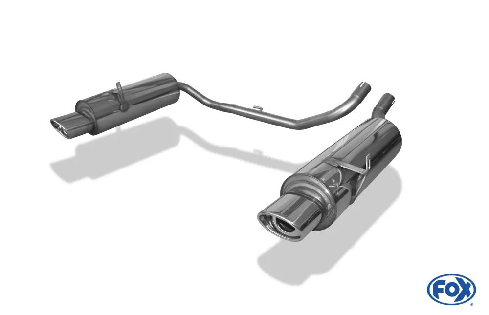 Ford Escape/ Maverick Typ 1N2/ Mazda Tribute EP2  Endschalldämpfer rechts/links - 115x85 Typ 33 rechts/links