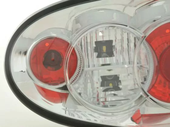 Rückleuchten Set Renault Megane 3-trg. Typ DABALAKAEA Bj. 99-02 chrom