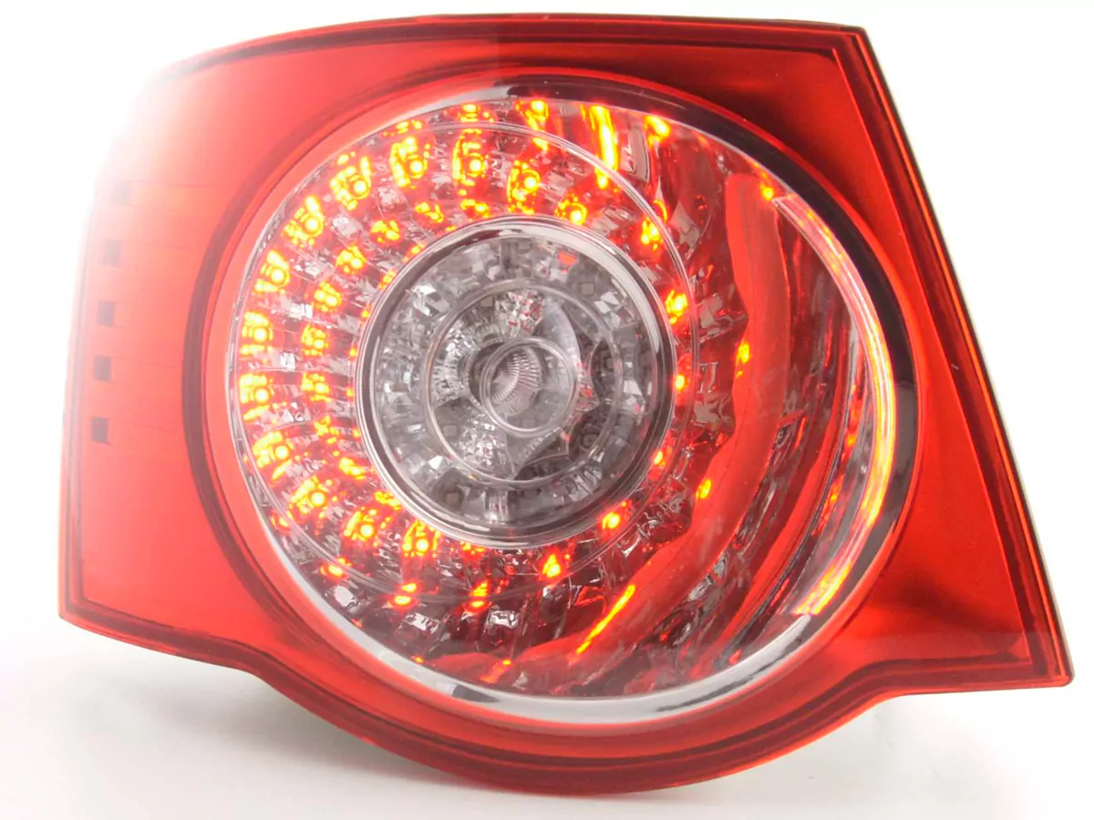 Verschleißteile Rückleuchte links VW Jetta 5 Typ 1KM Bj. 05- klar/rot