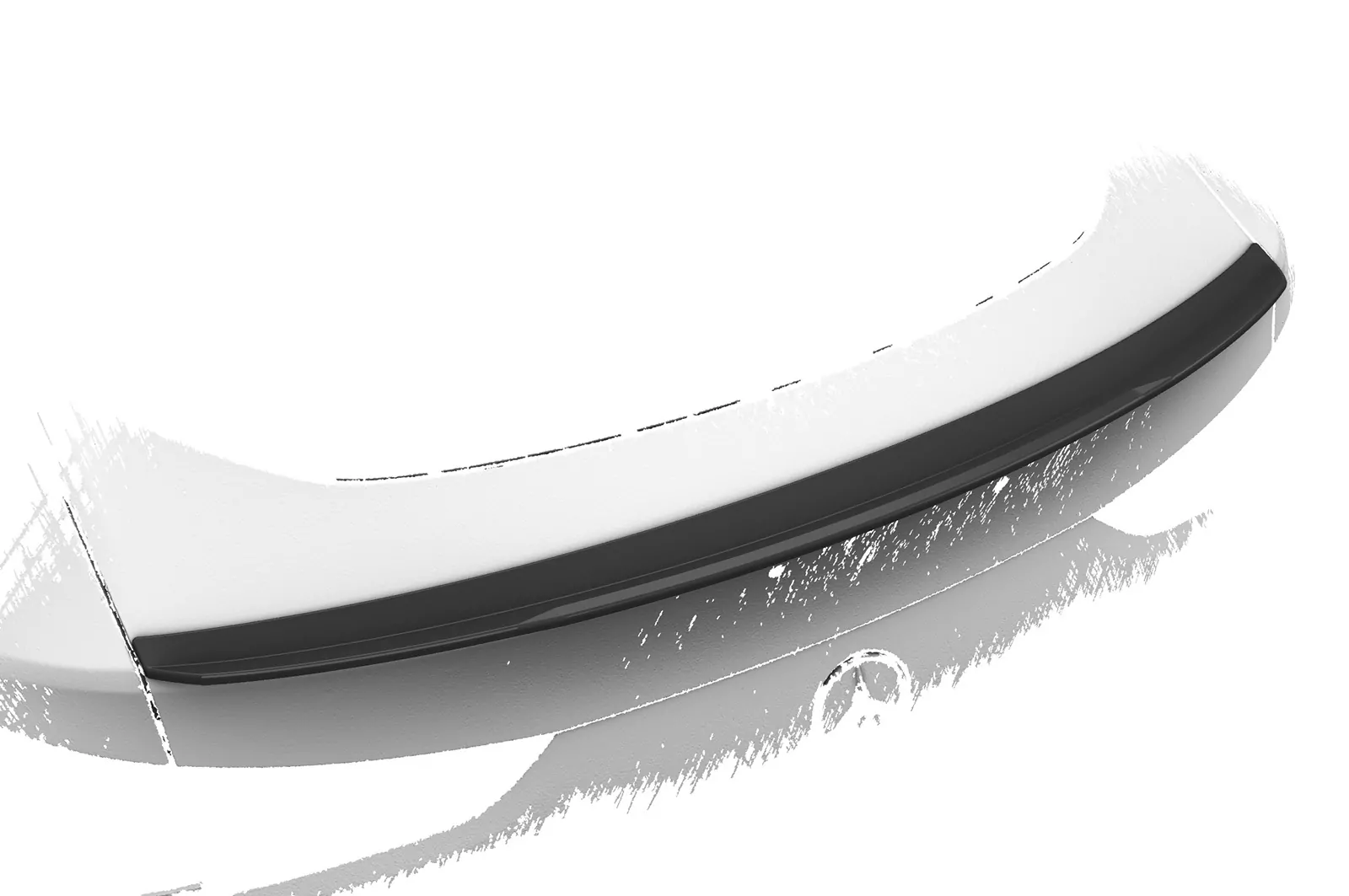 Heckflügel mit ABE für Mercedes Benz GLE C167 HF802-M Carbon Look (matt)