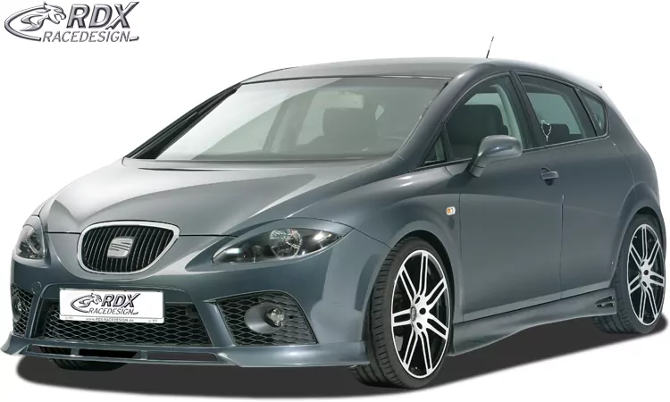 RDX Frontspoiler für SEAT Leon 1P FR / Cupra (bis 2009) Frontlippe Front Ansatz Spoilerlippe