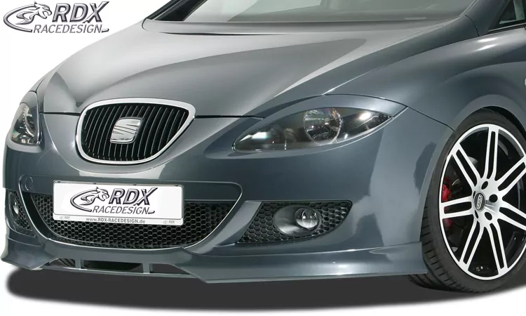 RDX Frontspoiler für SEAT Leon 1P (bis 2009) Frontlippe Front Ansatz Spoilerlippe
