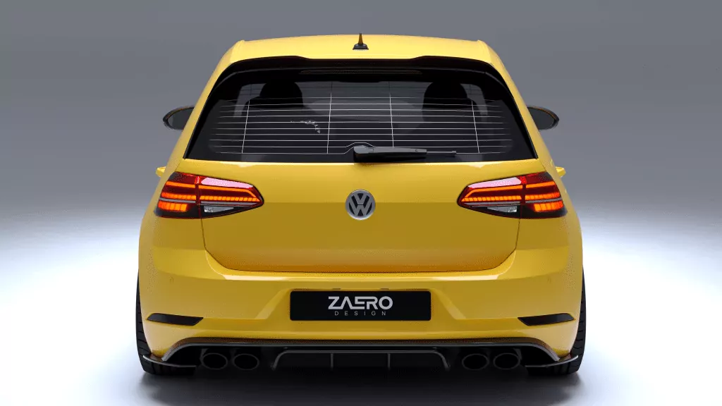 EVO-1 Diffusor für VW Golf 7 R (Facelift)