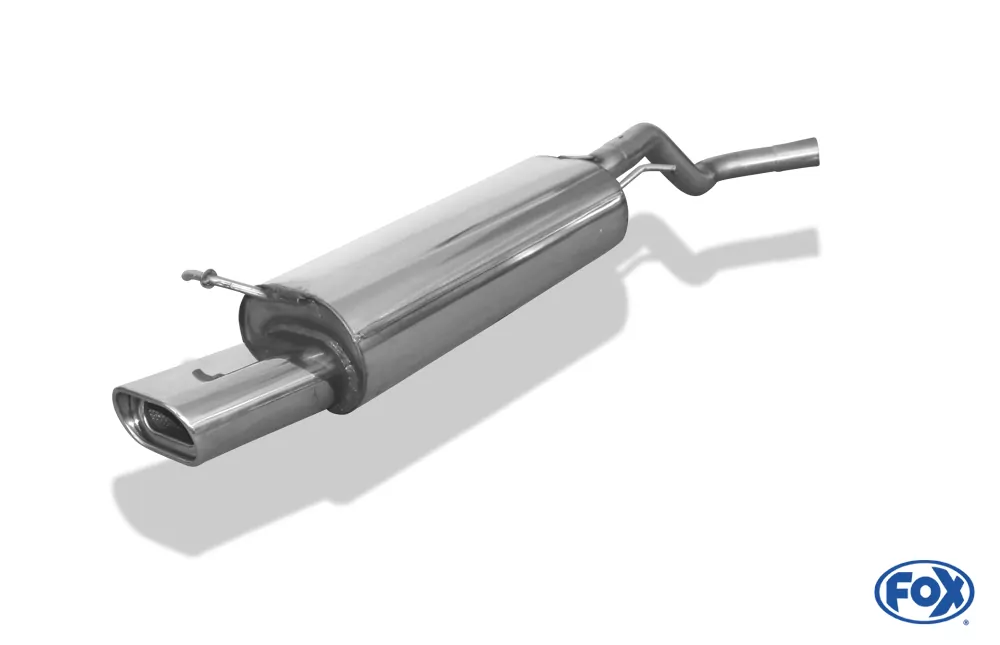 VW Golf IV  Endschalldämpfer - 135x80 Typ 53