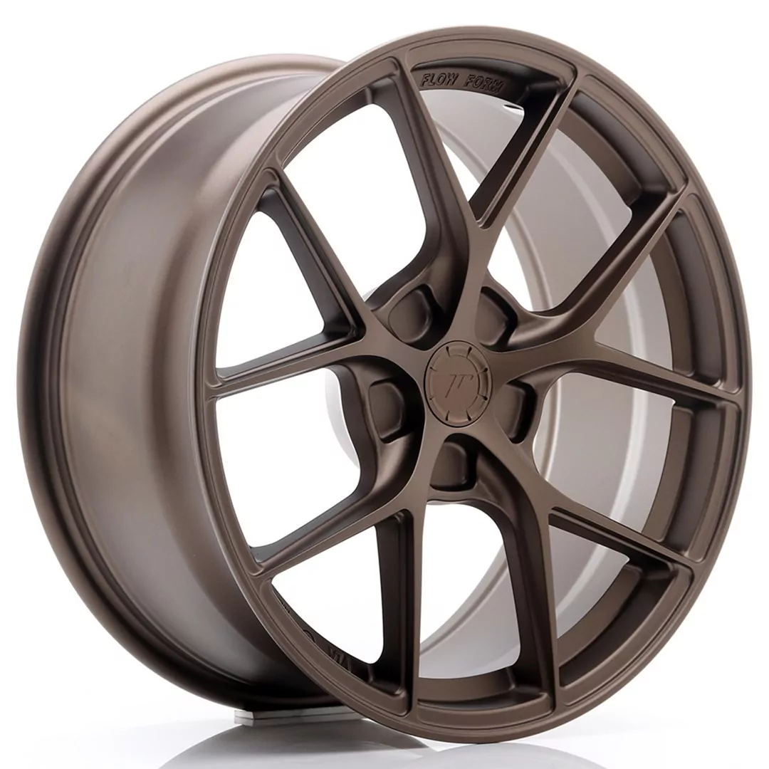 JR Wheels SL01 18x8 ET20-40 5H Blank Silver
