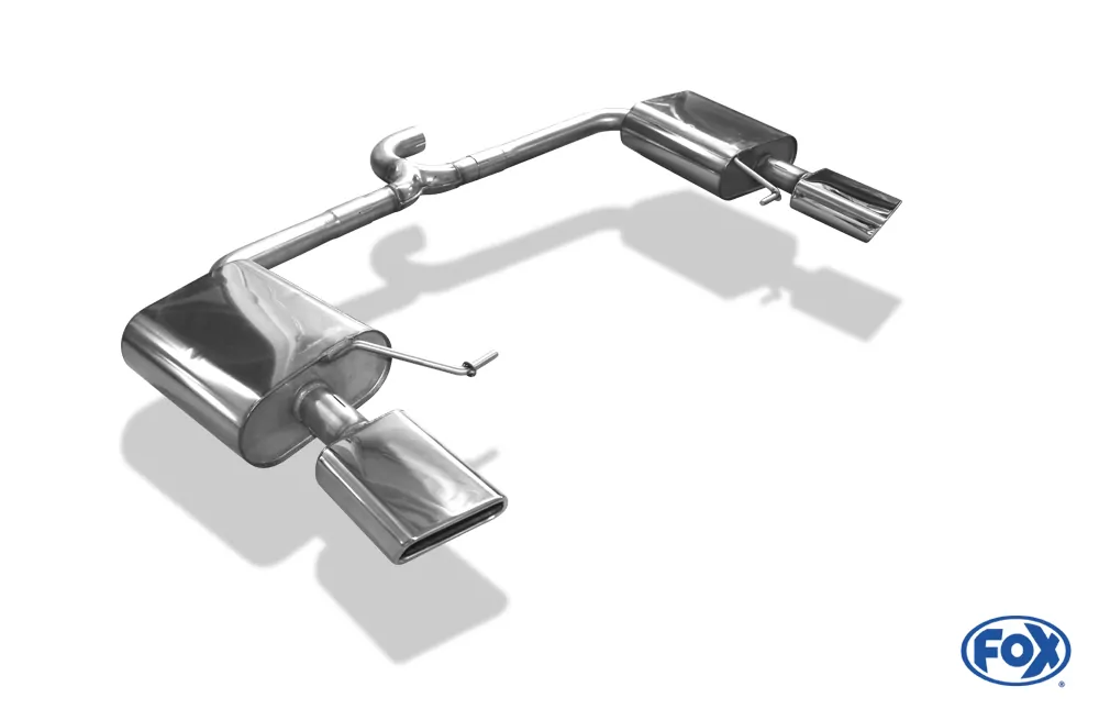 VW Golf VII Variant 4-Motion  Endschalldämpfer rechts/links - 145x65 Typ 59 rechts/links