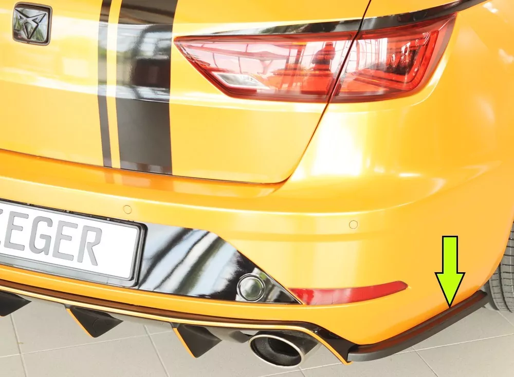 Rieger Heckschürzenansatz seitlich rechts für Seat Leon FR (5F) 5-tür. (ST/Kombi) 01.17- (ab Facelift)
