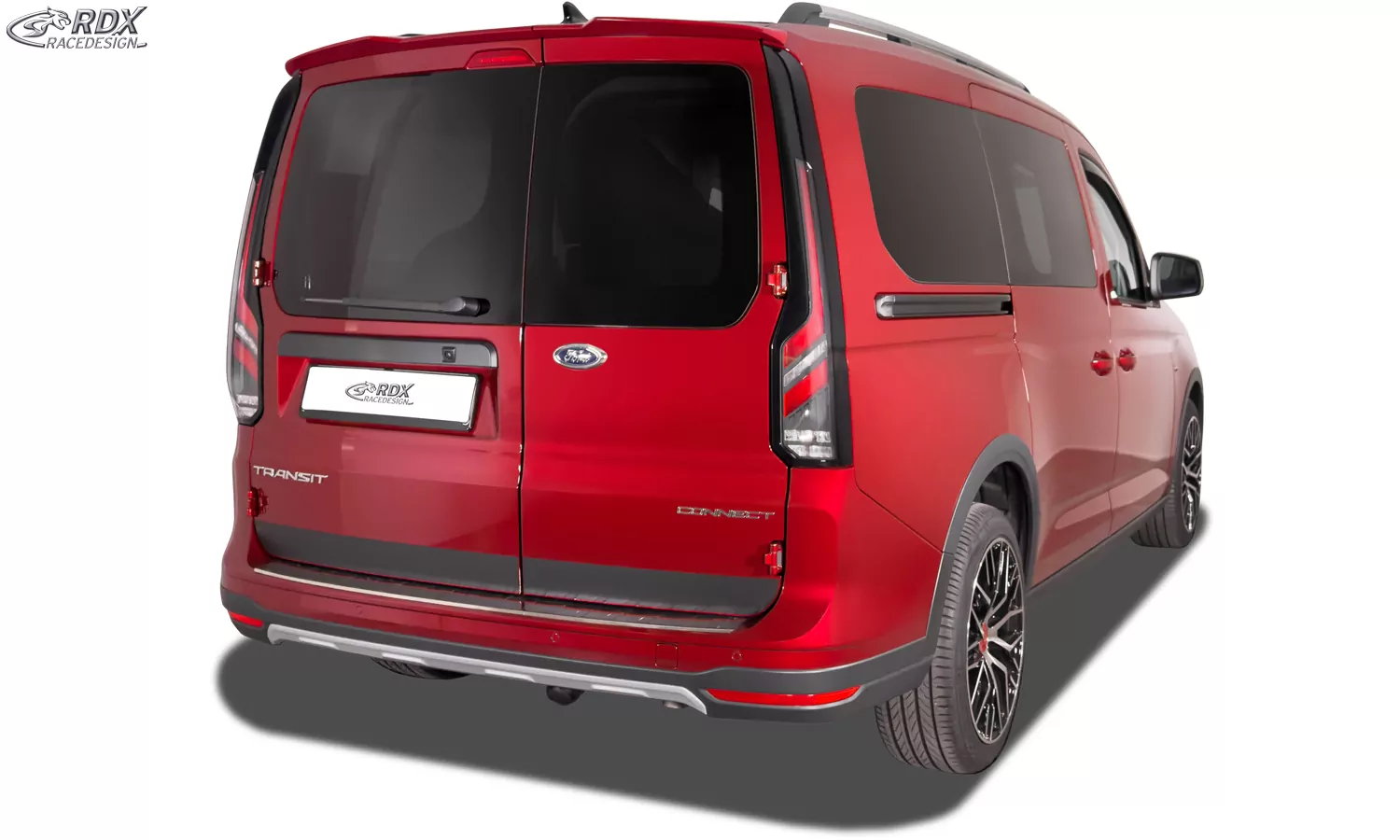 RDX Heckspoiler für VW Caddy SB 2K 2KN (2020+) mit geteilter Heckklappe Flügeltüren Dachspoiler Spoiler Flügeltürer