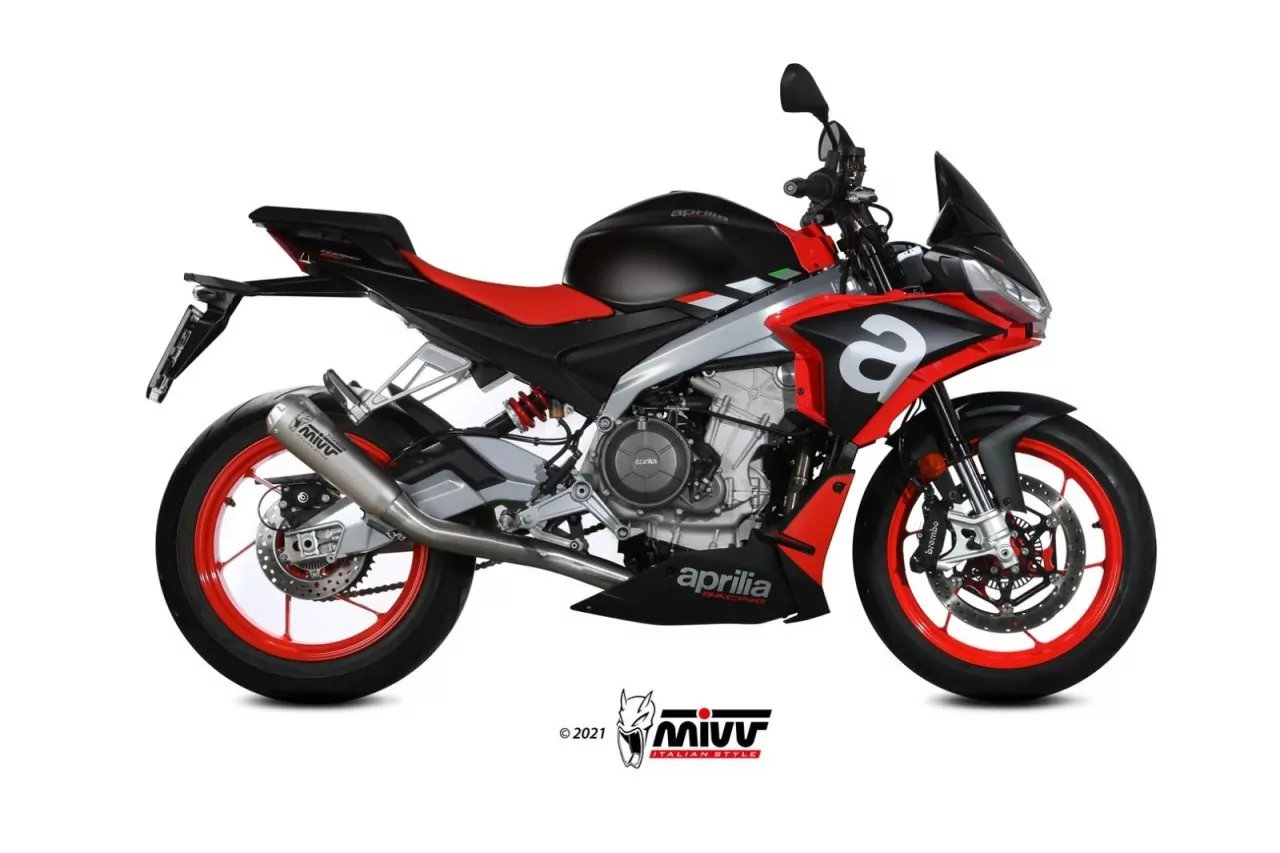 MIVV Komplettanlage X-M1 Titan 2 In 1 APRILIA RS/TUONO 660 20-22