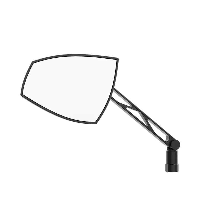 HIGHSIDER pro Handlebar Mirror Wave Black/Black (Pair)