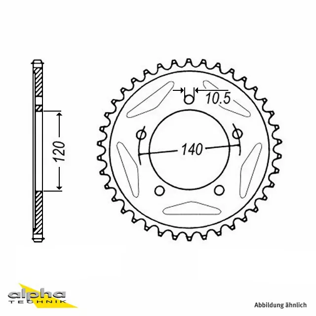EK-Chain Kettensatz 525DEX für Suzuki DL650 V-Strom ABS