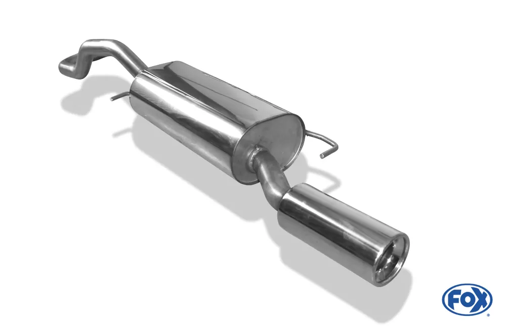 Seat Cordoba 6K, 6K/C/ VW Polo 6N Classic/ Variant  Endschalldämpfer - 1x90 Typ 13