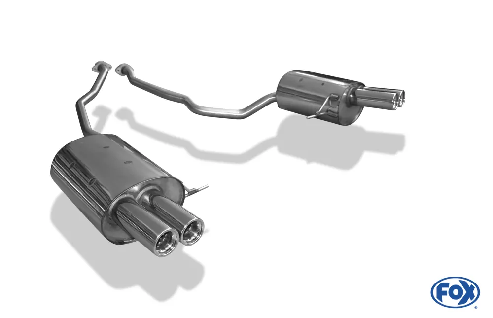 BMW X5 E53  Endschalldämpfer rechts/links - 2x76 Typ 13 rechts/links