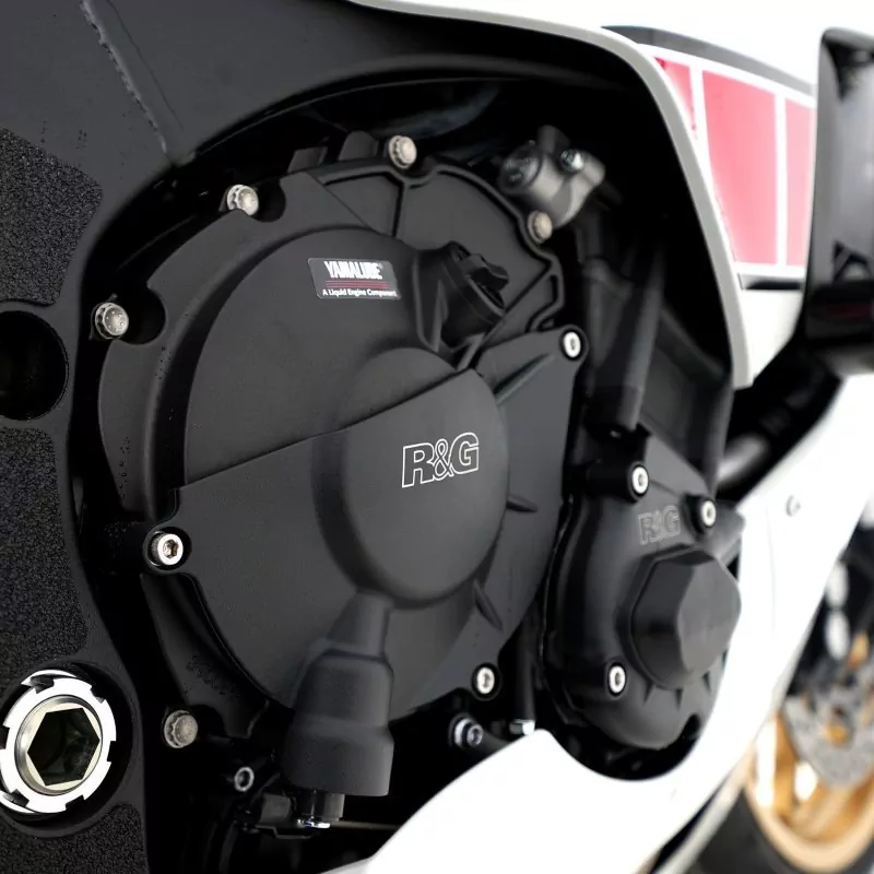 R&G FIM PRO Aluminium Motor Protektor Set Yamaha YZF-R1 / R1M 2015-