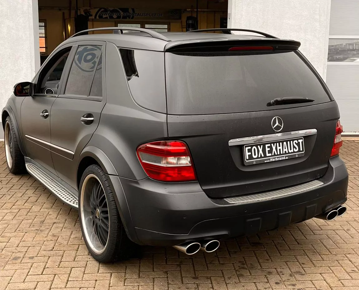 Mercedes M-Klasse Typ W164  Endschalldämpfer rechts/links - 2x115x85 Typ 44 rechts/links