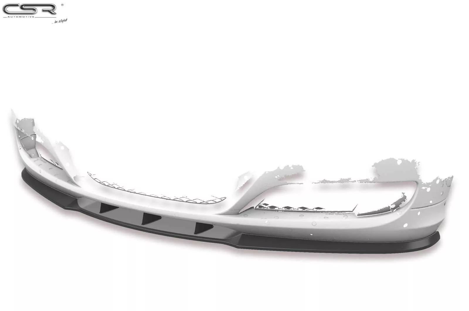 Cup-Spoilerlippe mit ABE für BMW E90 / E91 LCI CSL327-C Carbon Look Hochglanz