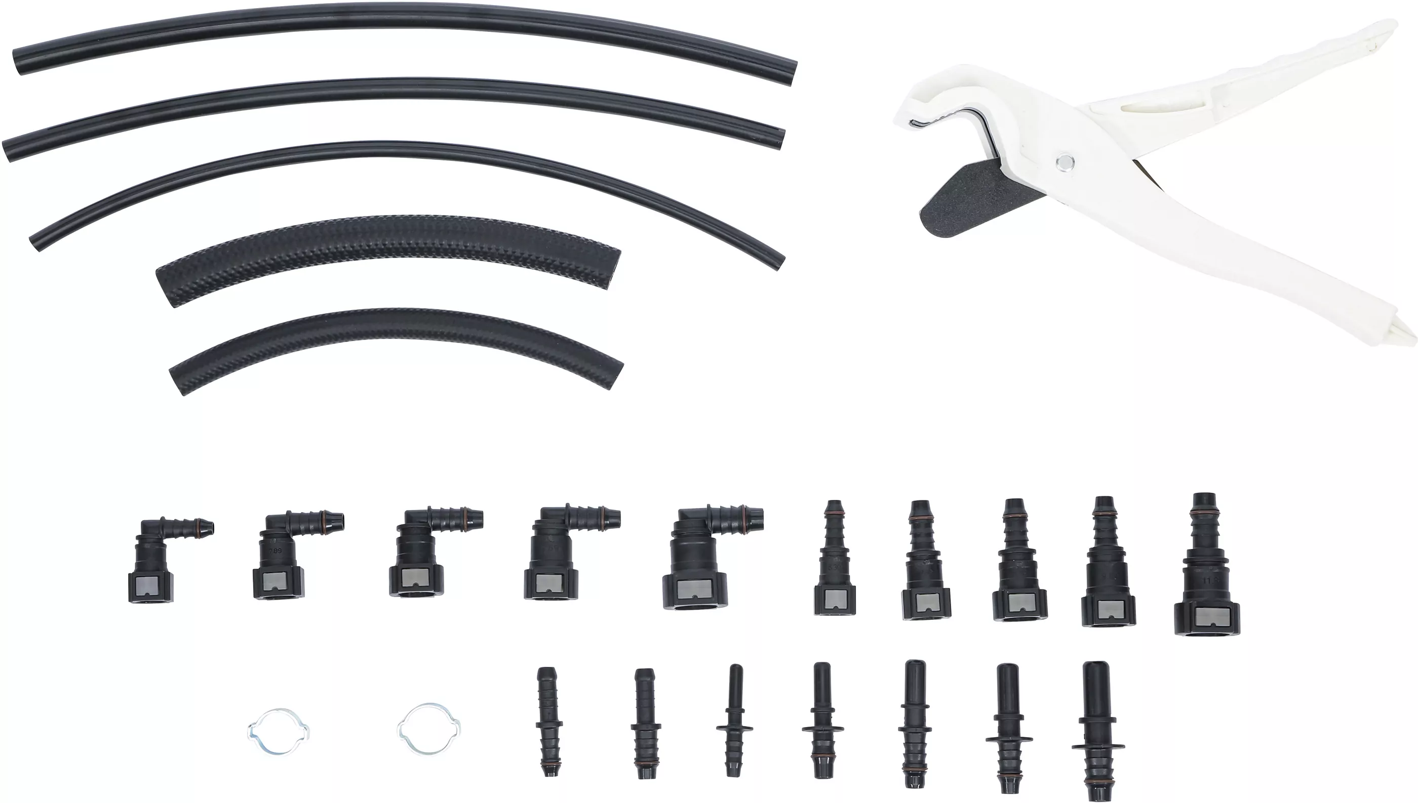 Kunststoffrohr- & Kupplungs-Sortiment | 95-tlg.
