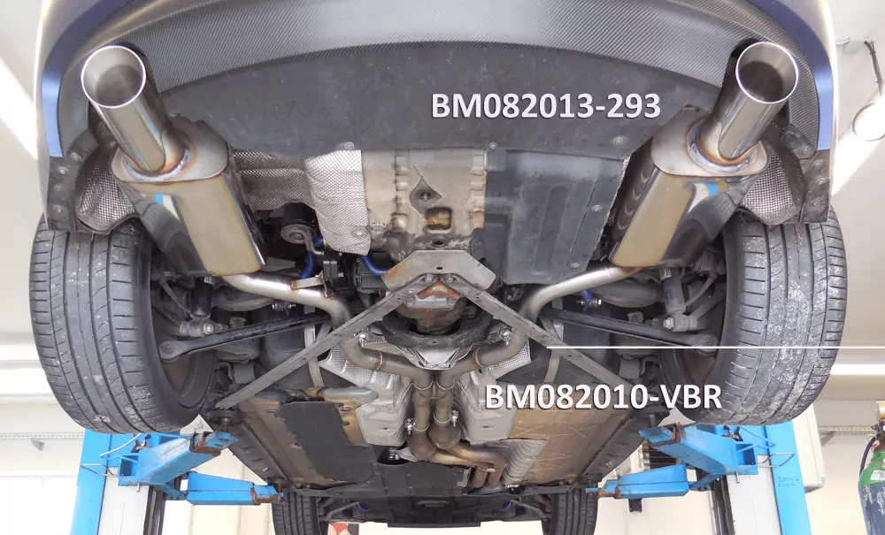 BMW Z4 E89 - sDrive 35i  Endschalldämpfer rechts/links - 1x100 Typ 25 rechts/links