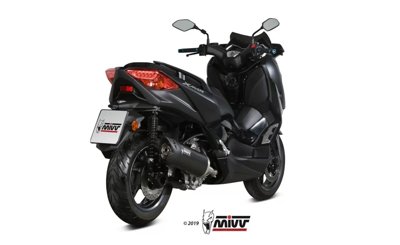 MIVV MOVER Edesltahl Schwarz YAMAHA X-MAX 300 2017 > 2020