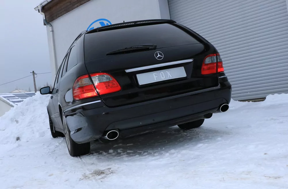 Mercedes E-Klasse S211 Kombi  Endschalldämpfer rechts/links - 115x85 Typ 32 rechts/links