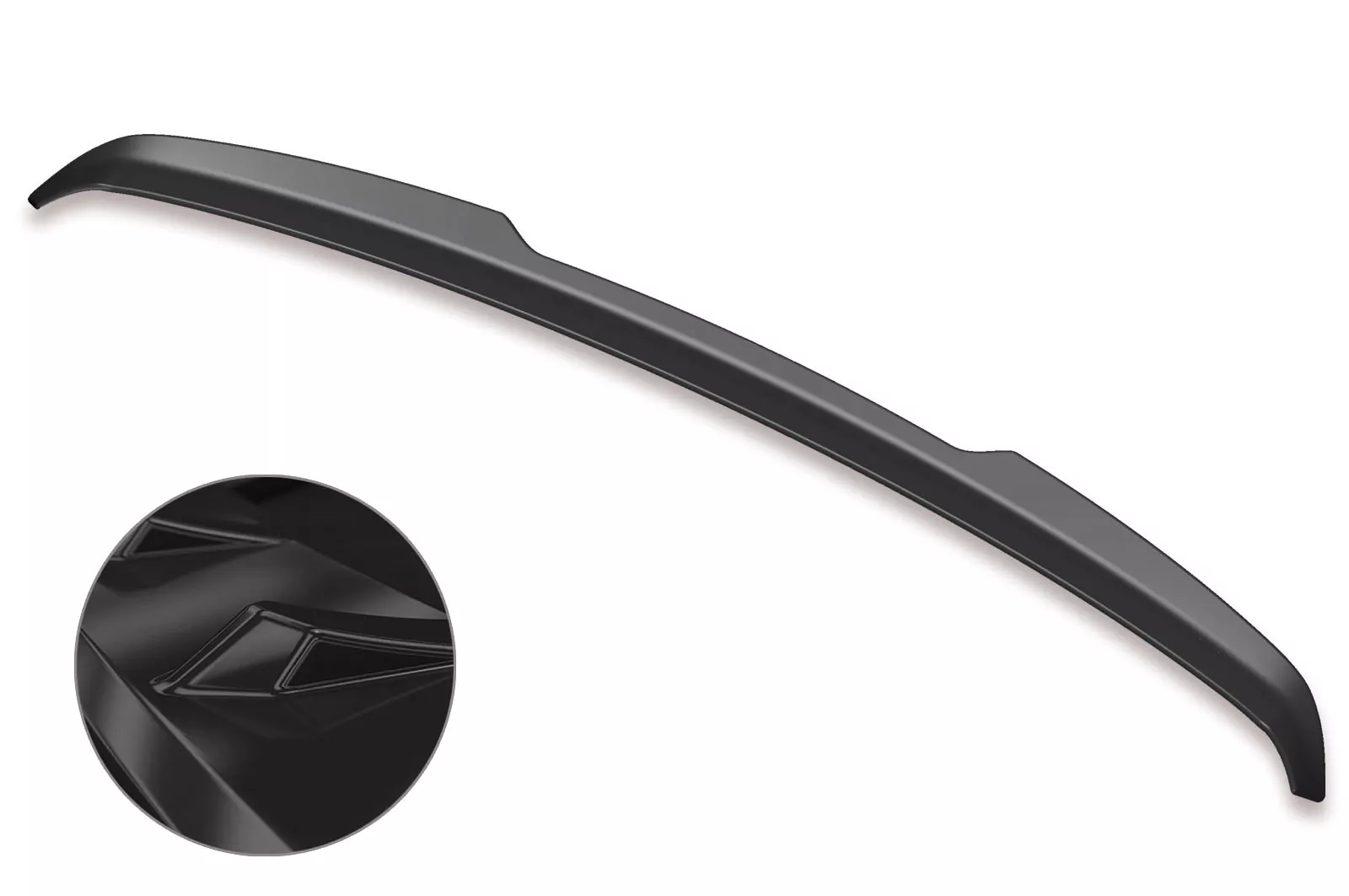 Heckflügel mit ABE für VW Polo IV (9N, 9N2, 9N3) Glossy (schwarz hochglanz)