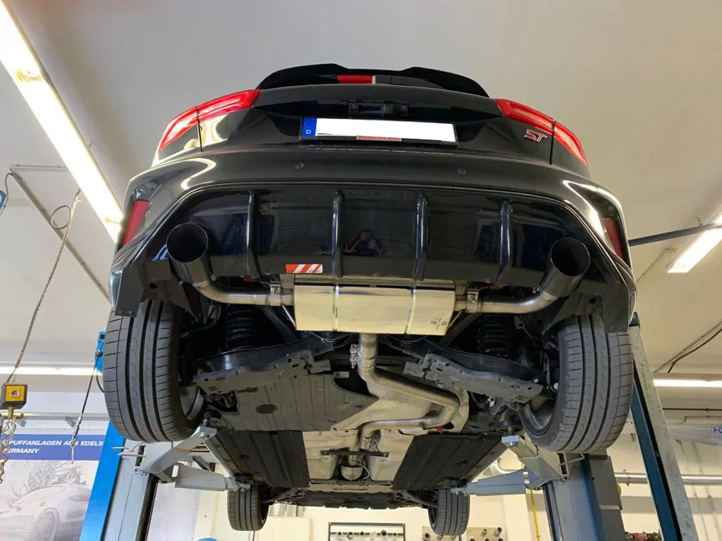 Ford Focus IV ST Endschalldämpfer Ausgang rechts/links ab OPF - 1x100 Typ 25 rechts/links schwarz emalliert