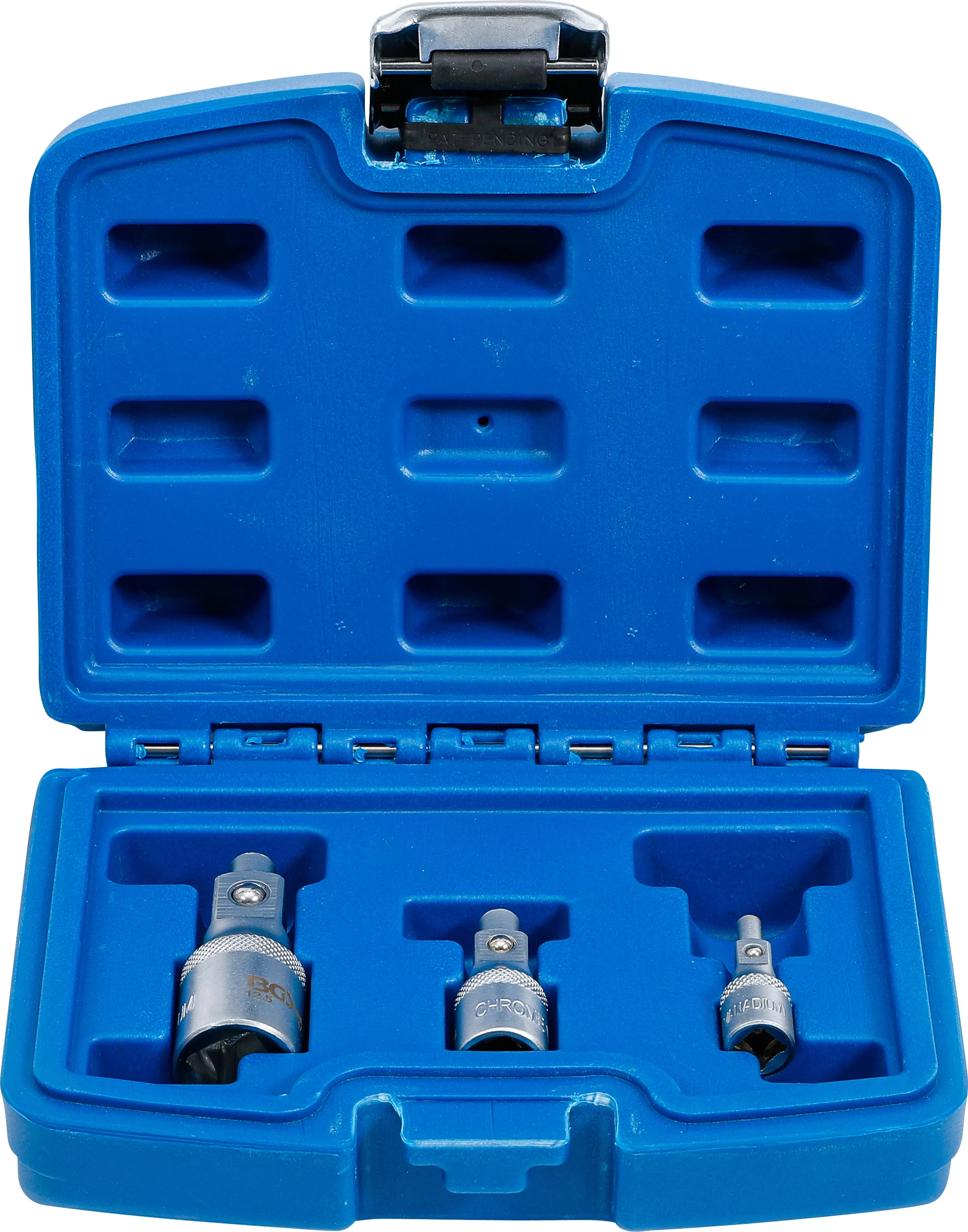 Verlängerungs-Satz mit Magnethalter | 6,3 mm (1/4") / 10 mm (3/8") / 12,5 mm (1/2") | 3-tlg.