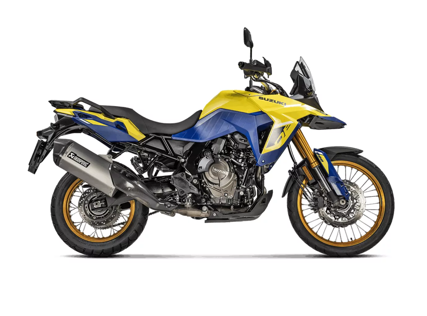 Akrapovic Slip-On Line (Titanium) Auspuff für Suzuki V-Strom 800 Modelljahr 2022-