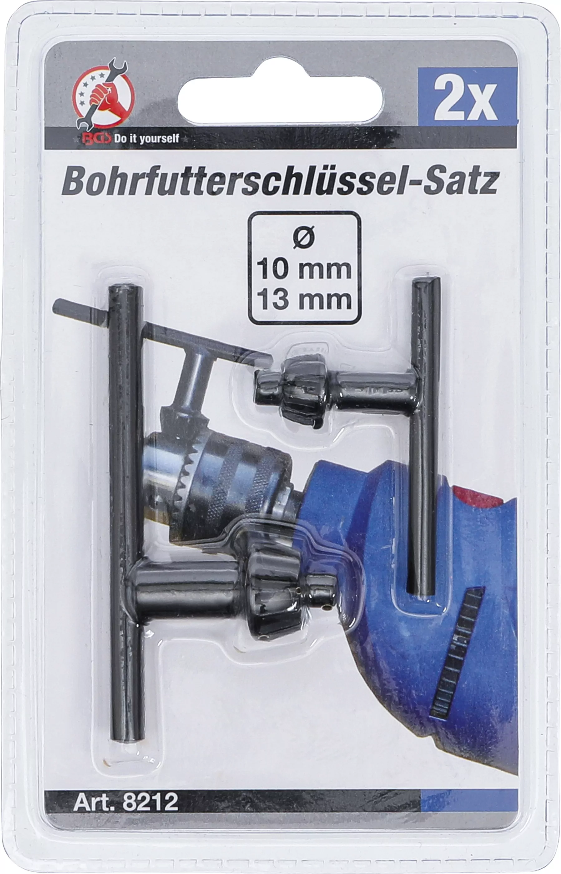 Bohrfutterschlüssel-Satz | Ø 10 / 13 mm | 2-tlg.