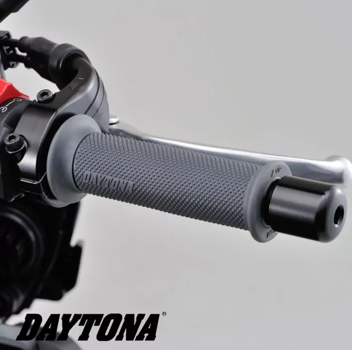 Gummi-Griff "Base" | grau Länge: 120mm | offen | 7/8"-22 mm