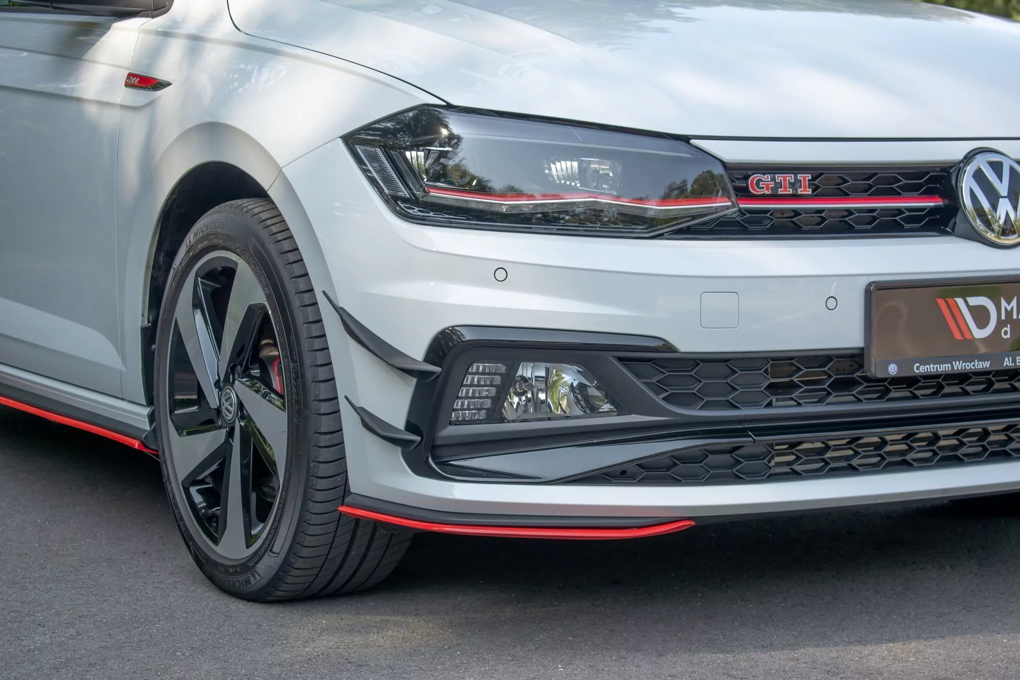 Stoßstangen Wings Vorne (Canards) Passend Für VW Polo GTI Mk 6