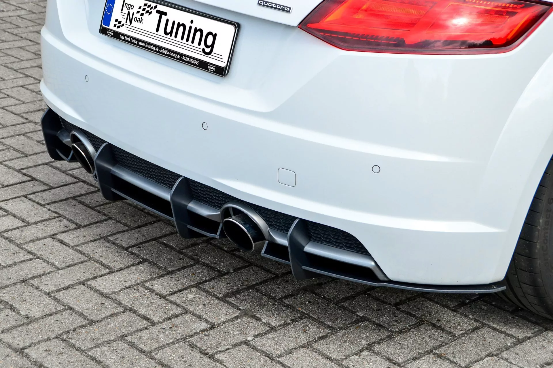 Racing Heckansatz für Audi TT 8S mit S-Line