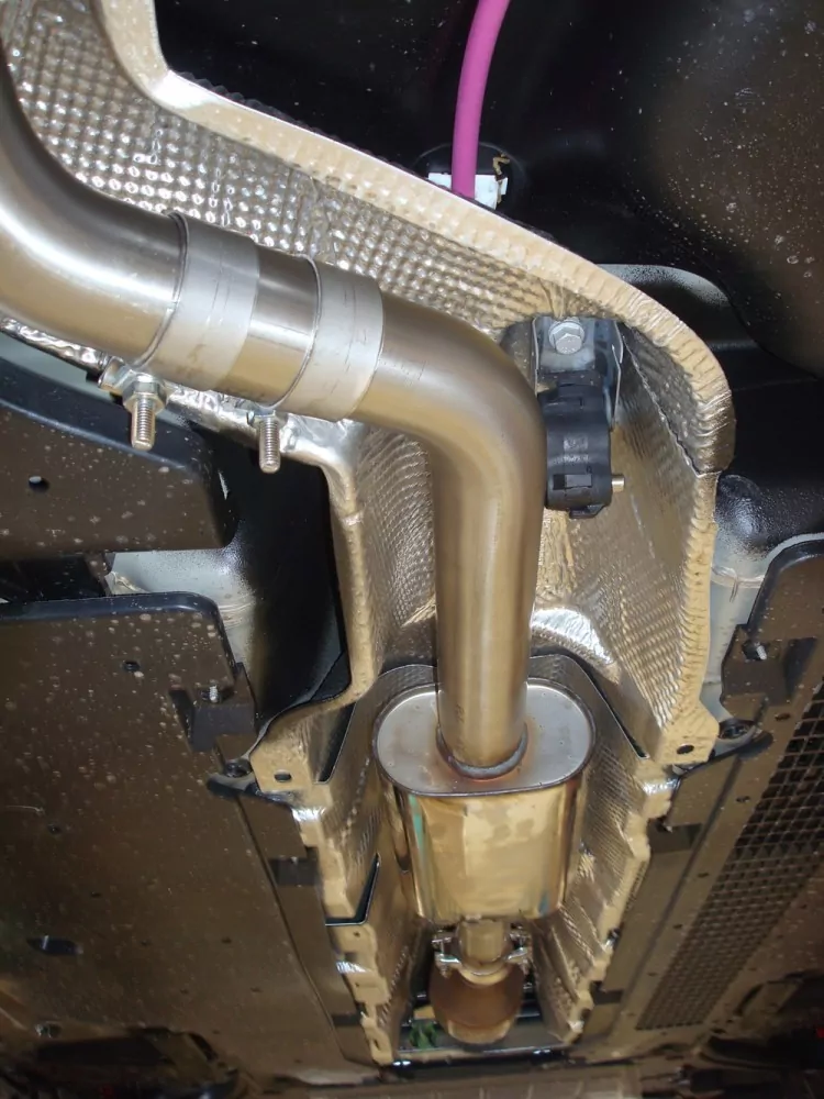 Renault Clio IV RS  Vorschalldämpfer