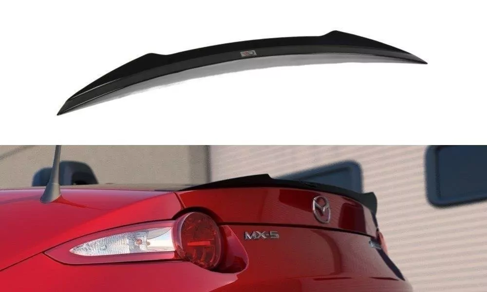 Spoiler CAP Passend Für Passend Für Mazda MX-5 IV Schwarz Hochglanz Schwarz Hochglanz