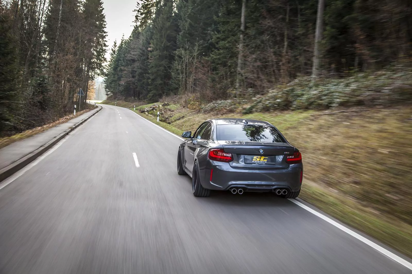 ST Gewindefahrwerk ST X  (mit fester Kennung) BMW 2er Coupe (F22, F87) 1C, M3 Allrad 10/2012-