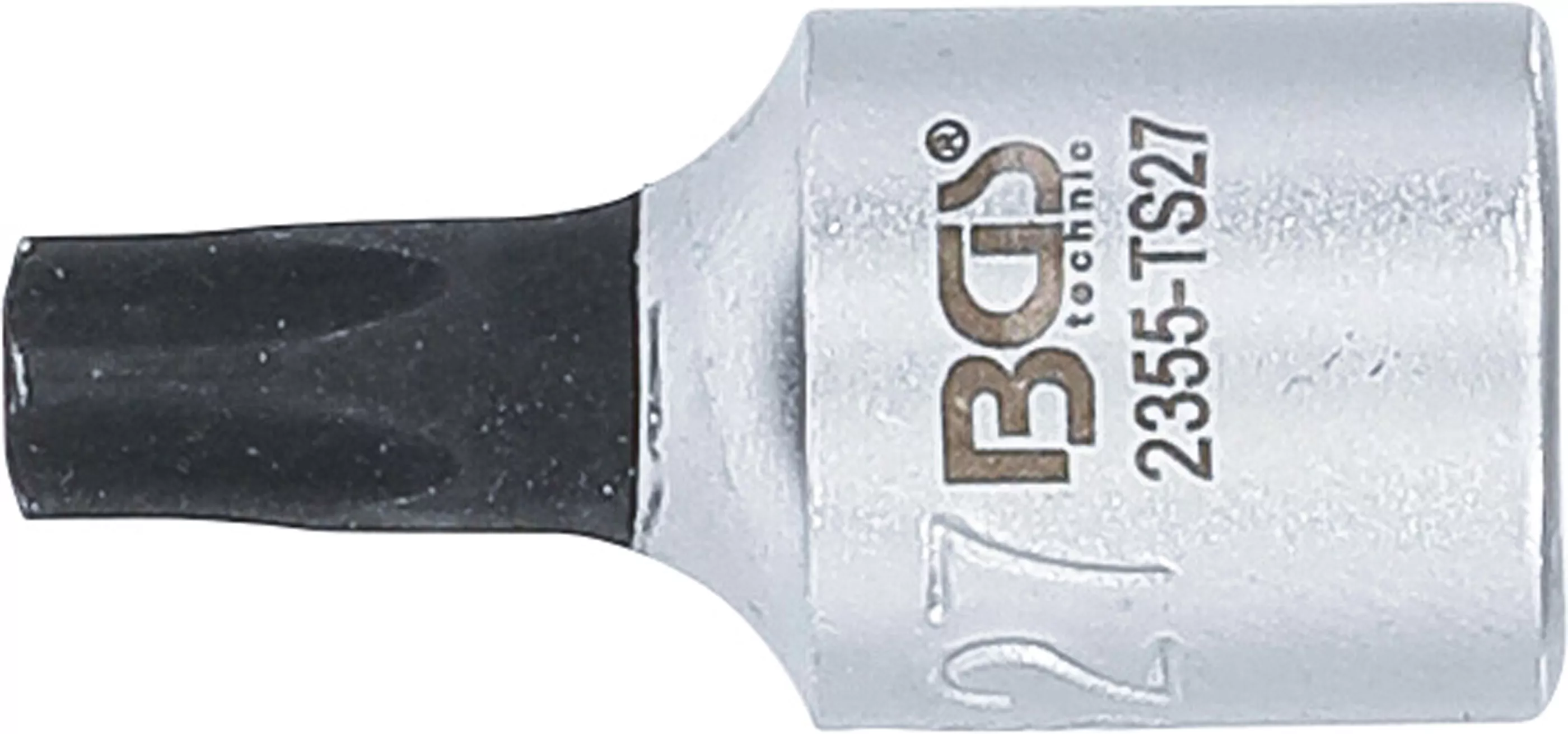 Bit-Einsatz | Antrieb Innenvierkant 6,3 mm (1/4") | TS-Profil (für Torx Plus) mit Bohrung TS27