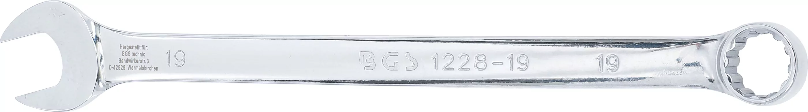 Maul-Ringschlüssel | extra lang | SW 19 mm