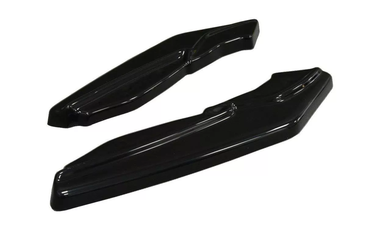 Heck Ansatz Flaps Diffusor Passend Für Diffusor Passend Für Renault Laguna Mk 3 Coupe Schwarz Hochglanz Schwarz Hochglanz
