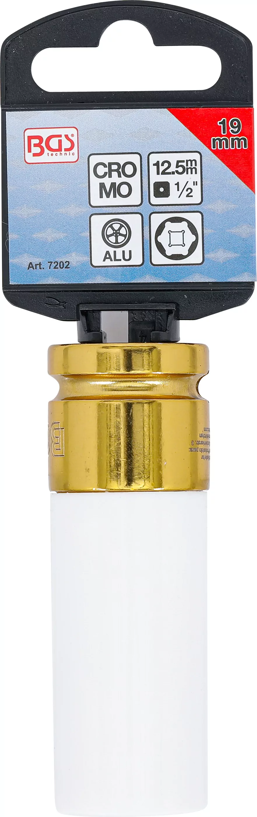 Kraft-Schoneinsatz | Antrieb Innenvierkant 12,5 mm (1/2") | SW 19 mm