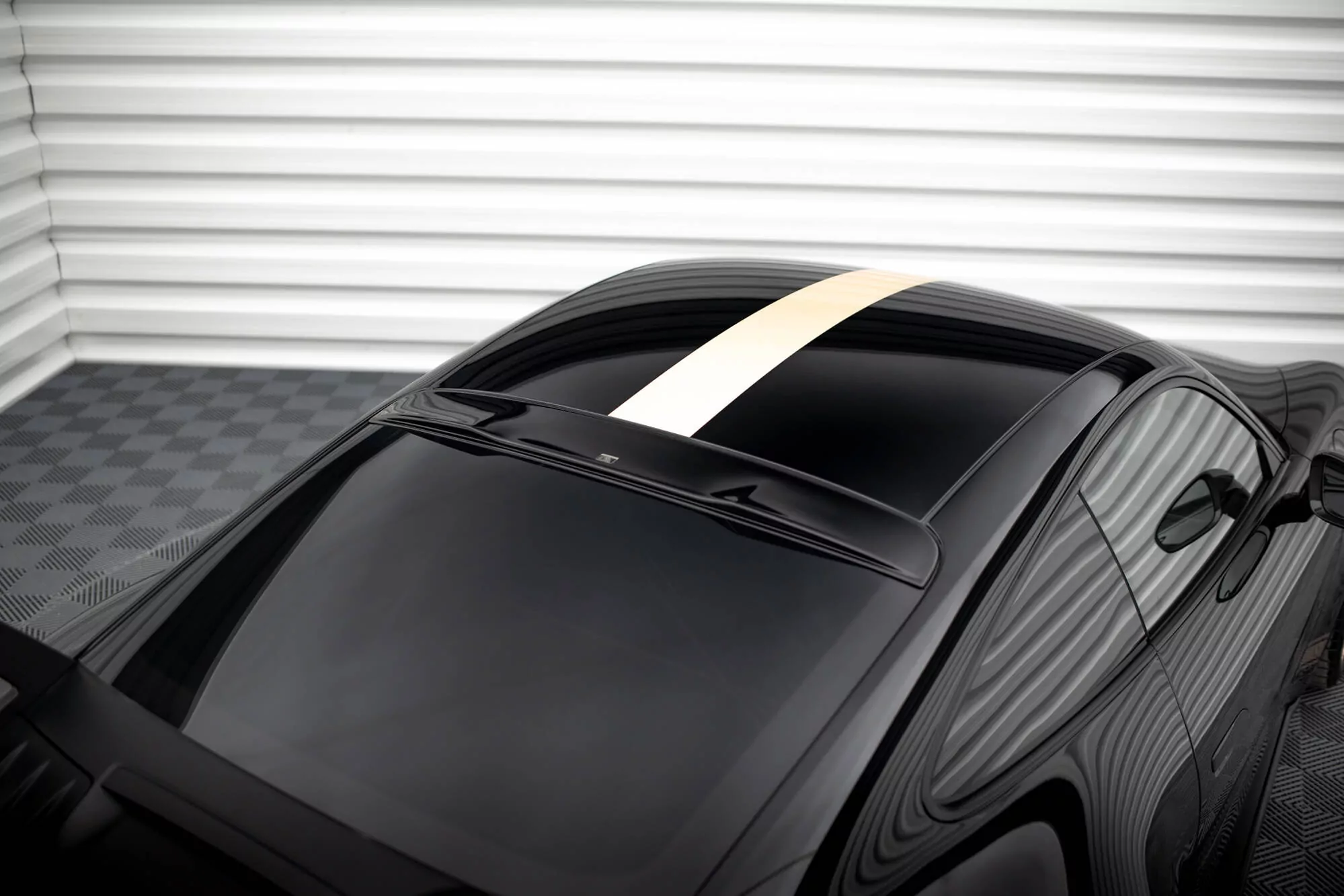 Heckscheiben Spoiler Für Porsche 911 992 GT3 Schwarz Hochglanz