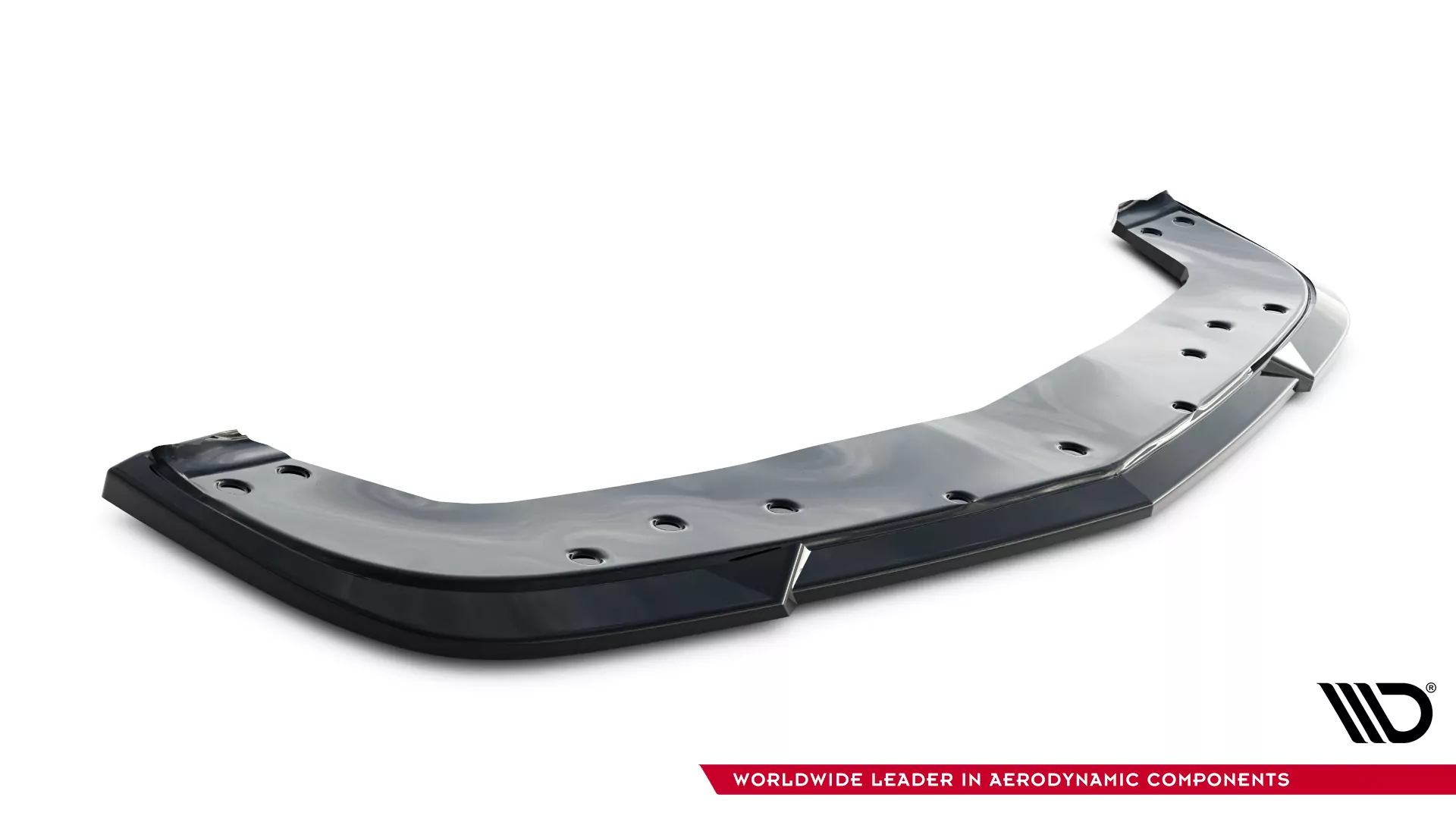 Front Ansatz Für Dodge Challenger GT Mk3 Facelift Schwarz Hochglanz