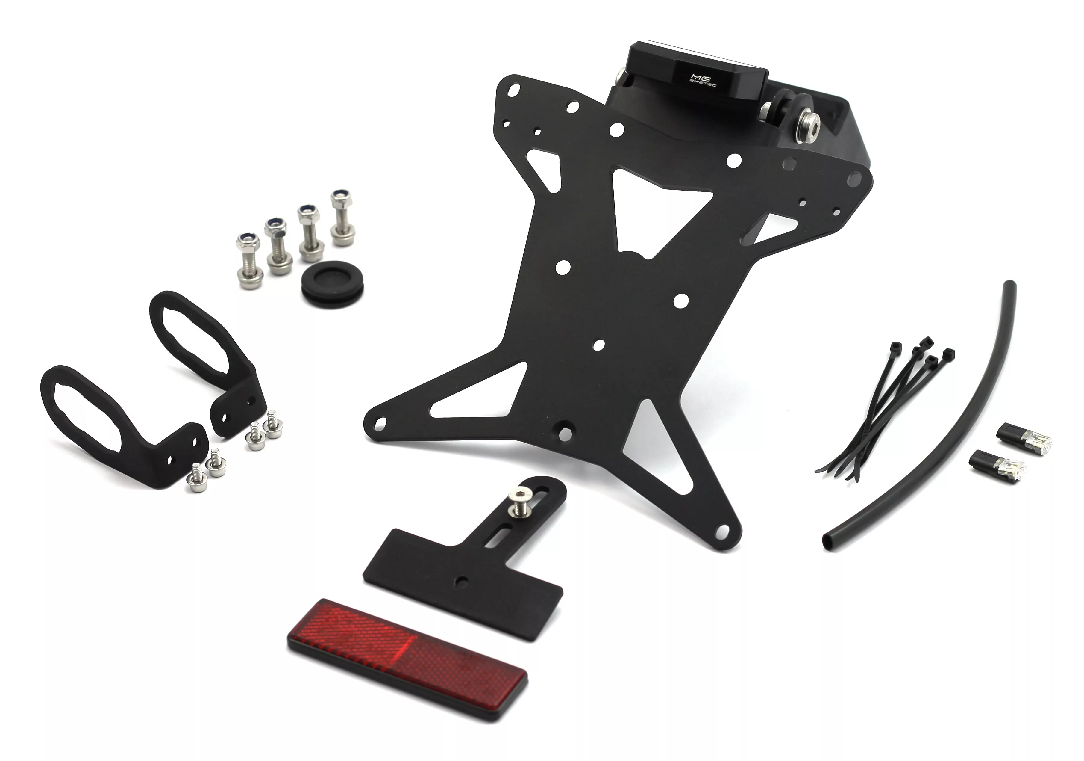 MG Biketec Kennzeichenhalter für Kawasaki ZX-4RR ab 2023