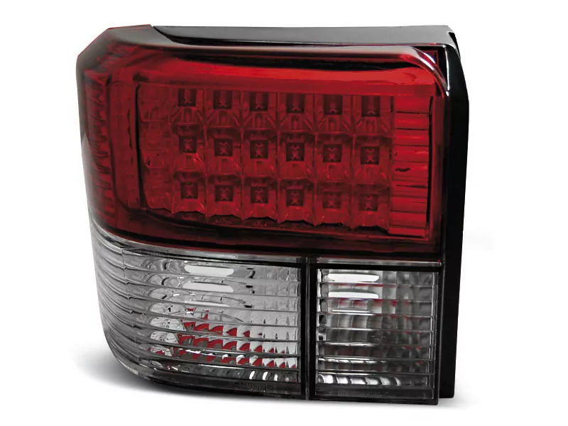 Led Tail Lights Red White Fits Vw T4 90-03.03